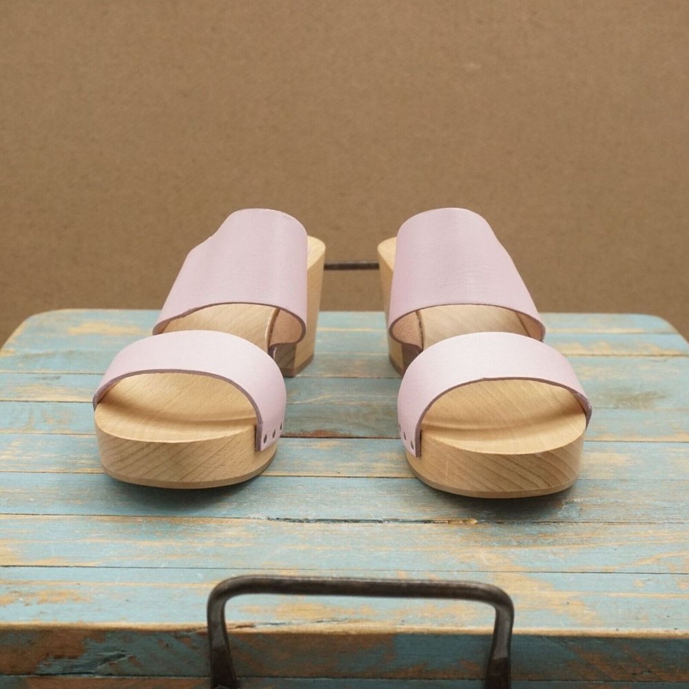 Brand new Free People Pink Leather Platform Sandals - Picture 3 of 11